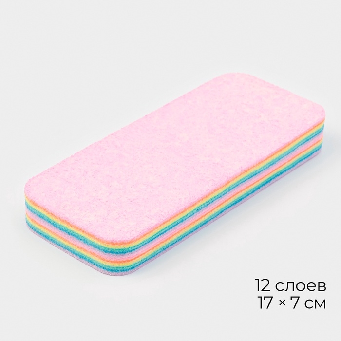 Салфетка многослойная для уборки из микрофибры MicroPVA, 17×7 см, 12 слоев Салфетка многослойная для уборки из микрофибры MicroPVA, 17×7 см, 12 слоев