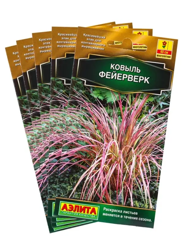 Набор семян Ковыль Набор семян Ковыль "Фейерверк", 5 шт.