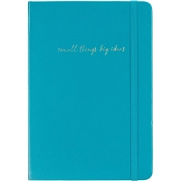 Ежедневник недатированный синий, А5, 140x200мм, 136 л. ATTACHE