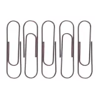 Скрепочница квадратная с магнитом прозрачная пластик, скрепки 28 мм-100 штук