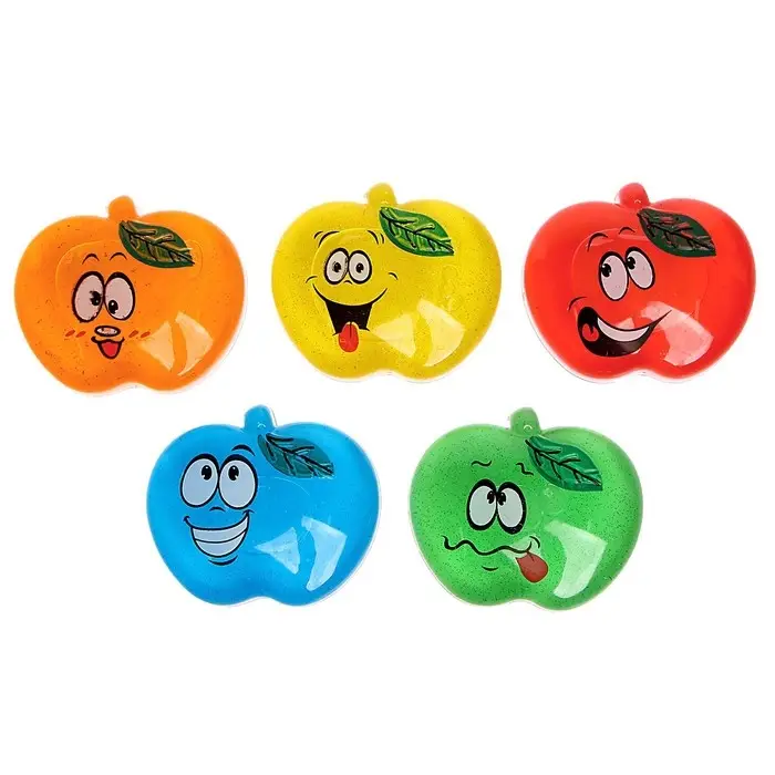 Лизун - слайм «Яблоко», цвета МИКС Лизун - слайм «Яблоко», цвета МИКС