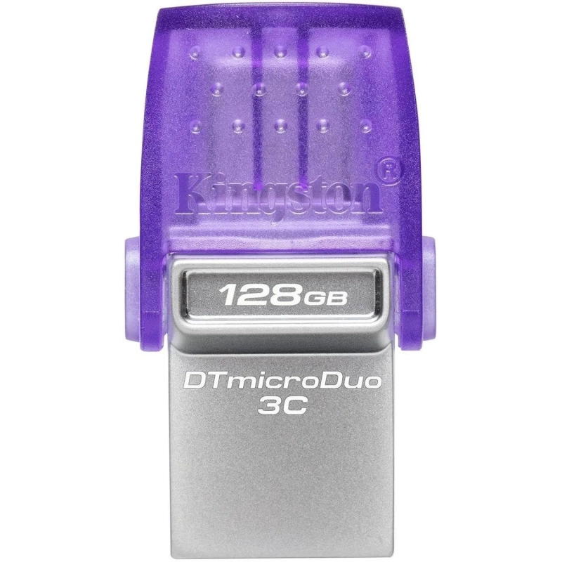 Флеш-память Kingston microDuo 3C G3, 128 Гб, USB 3.2 & USB Type-C и Type-A