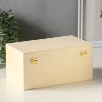 Шкатулка дерево под роспись &laquo;Прямоугольная&raquo;, замок крючок, 20.5&times;11.5&times;10 см