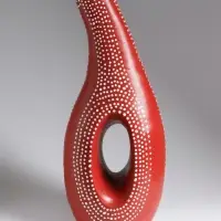 Ваза терракота &laquo;Рамос&raquo;, 22&times;19&times;54 см, керамика