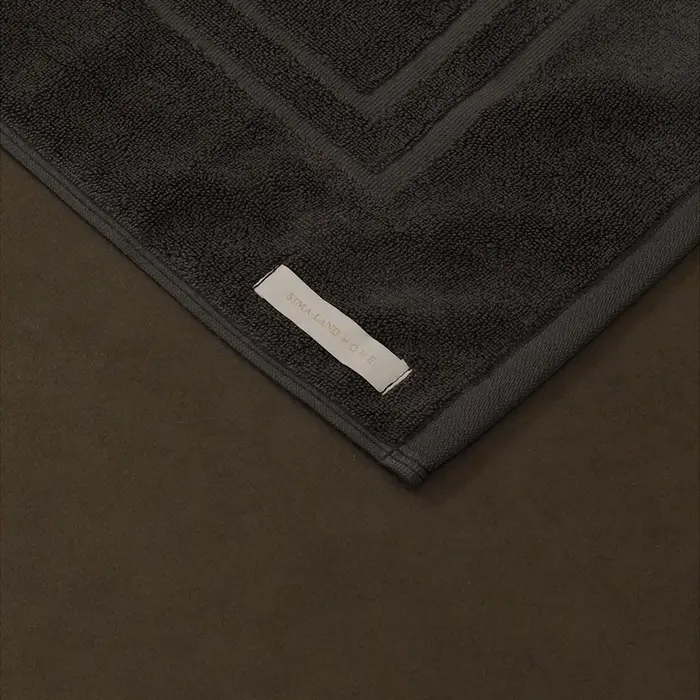 Коврик махровый SL HOME: Basic &laquo;Гри Сандре&raquo;, 50&times;70 см, хлопок 100%