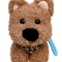 Мягкая игрушка "Милый пёсик" на подвесе МИКС, 13 см