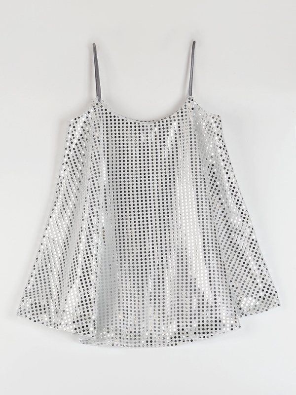 Карнавальный набор Гэтсби туника, гол убор цвет серебро р-р 46-48 Карнавальный набор Гэтсби туника, гол убор цвет серебро р-р 46-48