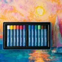 Пастель масляная 12цв ЗХК "Сонет" 10/69 круглая 70412967