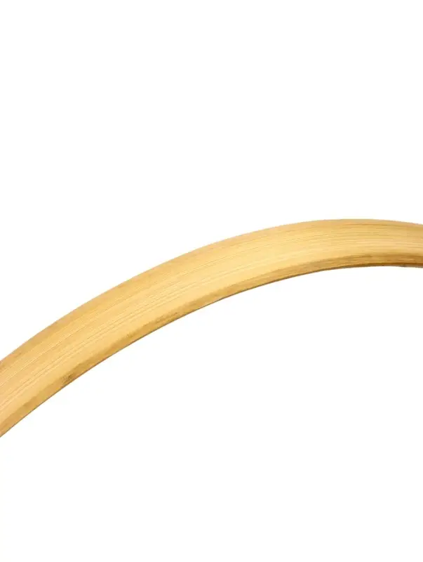 Корзина плетёная для хранения, 26&times;26&times;12 см, ручка h=18 см, бамбуковая, цвет натуральный