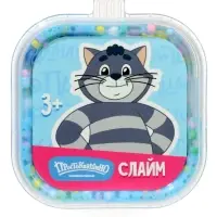 Слайм "Простоквашино", голубой, 60 г. Slime HERO SLM336
