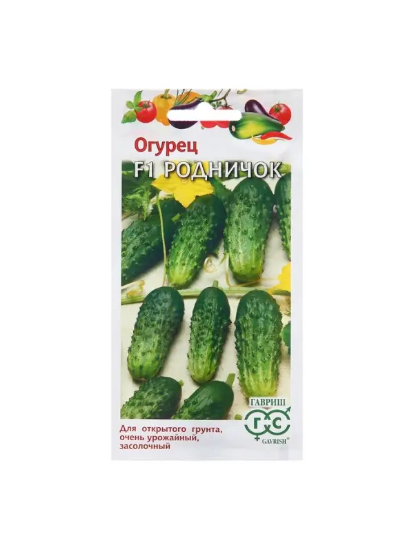 Семена Огурец Семена Огурец "Родничок" , F1 10 шт.