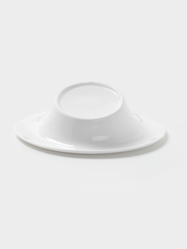 Тарелка Hanna Knövell, 25.5×22 см, фарфор, белая