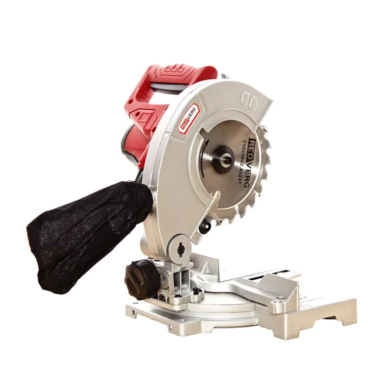 Пила торцовочная REDVERG 1250Вт, d210х30мм (RD-MS210-1250)