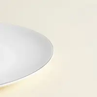 Тарелки SL Home &laquo;Каскарон&raquo;, d=20 см, набор 2 шт., костяной фарфор, белые