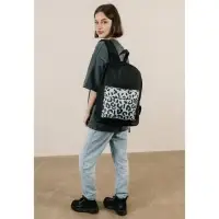 Рюкзак школьный молодёжный &laquo;Леопард&raquo;, 33&times;13&times;37, отдел на молнии, карман, чёрный