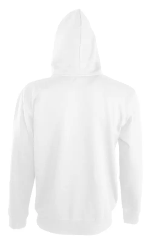 Толстовка мужская на молнии Soul Men 290 с контрастным капюшоном, белый, размер S Толстовка мужская на молнии Soul Men 290 с контрастным капюшоном, белый, размер S