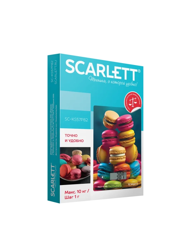 Кухонные весы до 10 кг SC-KS57P82 Кухонные весы до 10 кг SC-KS57P82