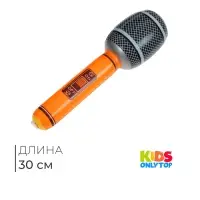 Игрушка надувная &laquo;Микрофон&raquo;, 30 см, МИКС