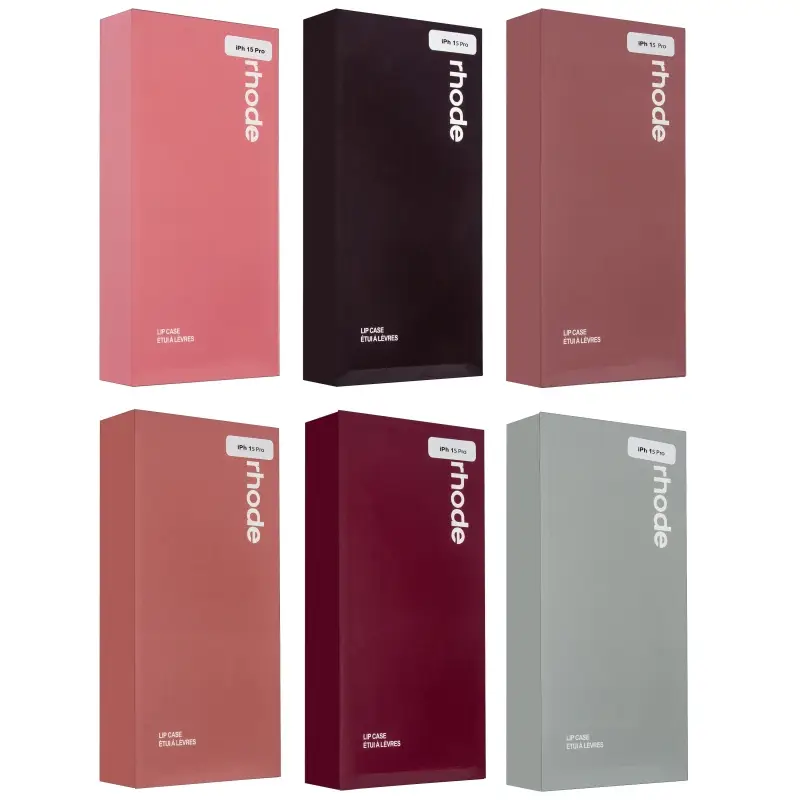 Чехол для iPhone 15 Pro Rhode с блеском для губ