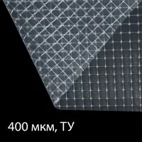 Плёнка армированная, полиэтиленовая с леской, 10&times;2 м, толщина 400 мкм, с УФ-стабилизатором, Greengo