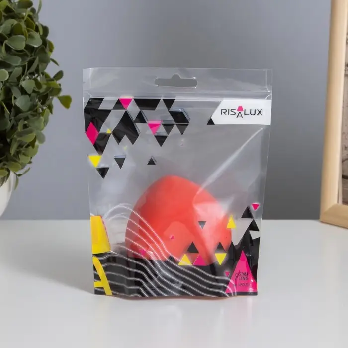 Фигурка световая RISALUX &laquo;Сердце&raquo;, LED-ночник, 2 Вт, красный, пластик, 3.5&times;8&times;7 см