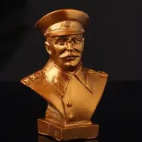 Бюст &laquo;Сталин И.В.&raquo;, 10&times;7&times;5 см, под бронзу
