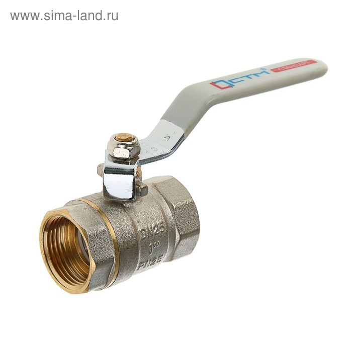 Кран шаровой  Кран шаровой "СТМ" Стандарт, PN25, внутренняя/внутренняя резьба 1", рычаг