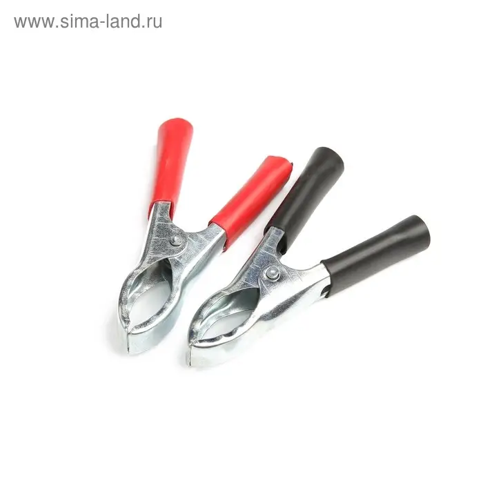 Зажим АКБ TORSO, 7 см, 10 А, набор 2 шт