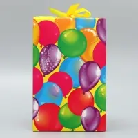 Коробка подарочная складная, упаковка, «С Днем рождения», 12 х 18 х 12 см Коробка подарочная складная, упаковка, «С Днем рождения», 12 х 18 х 12 см