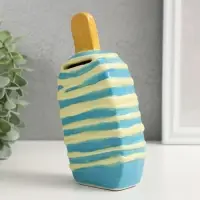 Копилка для денег &laquo;Подтаявшее эскимо&raquo;, керамика, 8.2&times;3.8&times;15.5 см
