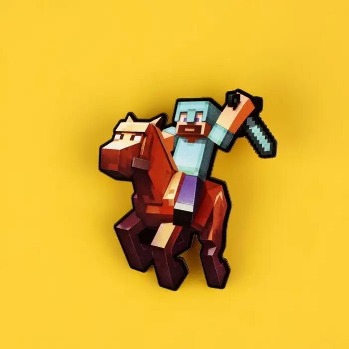 Набор значков Набор значков "Майнкрафт" 5 шт