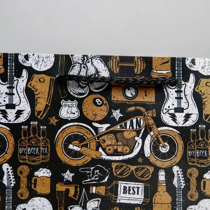 Пакет подарочный ламинированный, упаковка, «For the best man», S 15 х 12 х 5.5 см Пакет подарочный ламинированный, упаковка, «For the best man», S 15 х 12 х 5.5 см