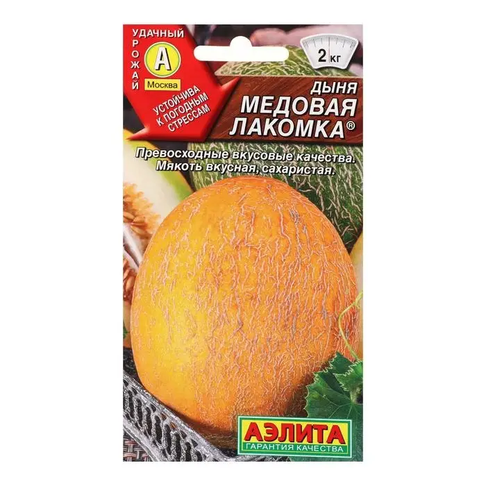 Семена Дыня  Семена Дыня "Медовая лакомка", 1 г