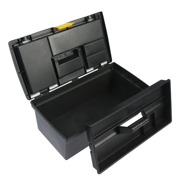 Ящик для инструмента ТУНДРА, 16", 405&times;215&times;160 мм, пластиковый, органайзер