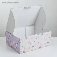 Коробка‒пенал, упаковка подарочная, &laquo;Тебе на счастье&raquo;, 30 х 23 х 12 см