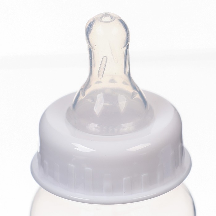 Бутылочка для кормления, классическое горло, 60 мл., от 3 мес., цвет голубой Бутылочка для кормления, классическое горло, 60 мл., от 3 мес., цвет голубой