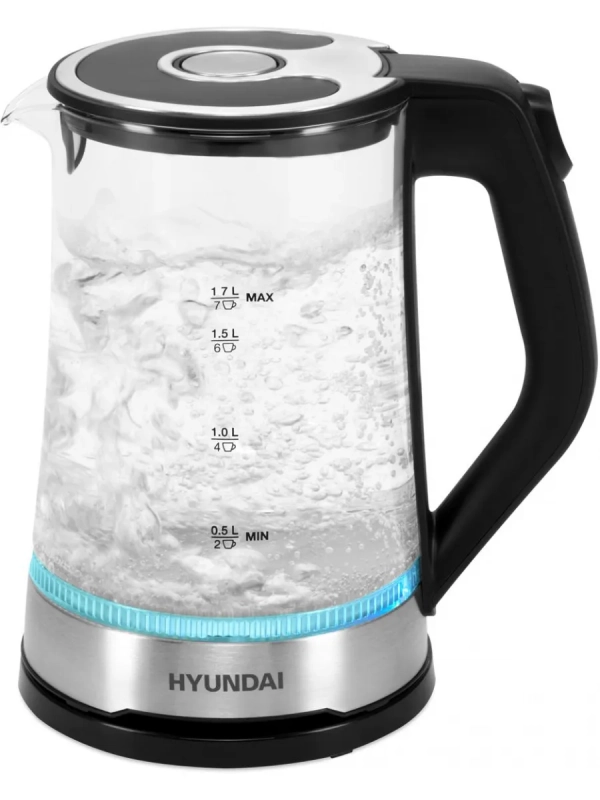 Чайник HYK-G3401 1,7л 2200Вт черный (стекло) Чайник HYK-G3401 1,7л 2200Вт черный (стекло)