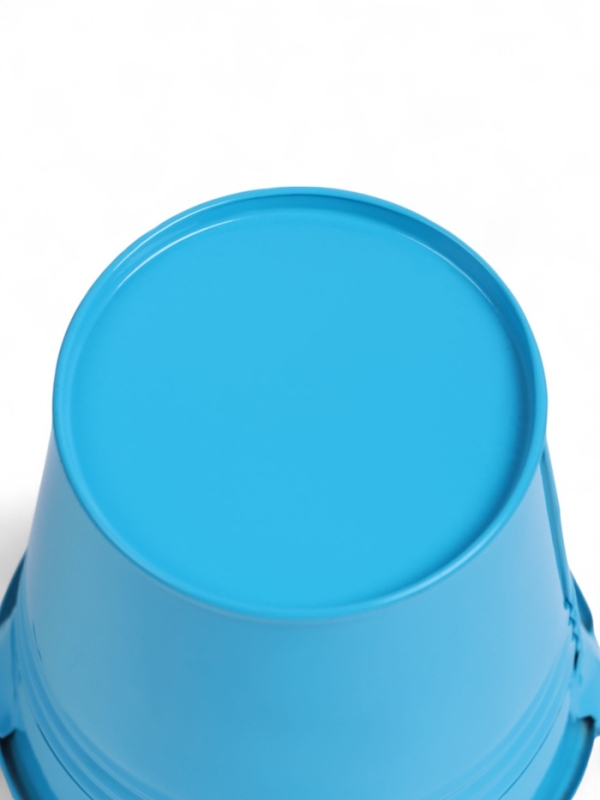 Ведерко декоративное голубое 8x8 см Ведерко декоративное голубое 8x8 см