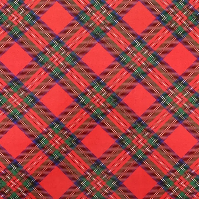 Бумага упаковочная глянцевая двусторонняя «Клетка», 50×70 см Бумага упаковочная глянцевая двусторонняя «Клетка», 50×70 см