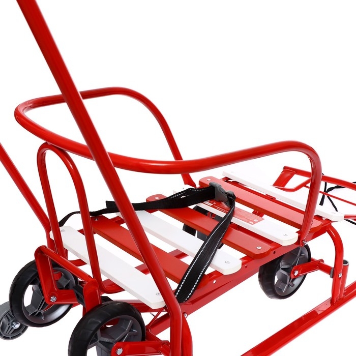 Санки «Тимка 5 универсал», цвет алый Санки «Тимка 5 универсал», цвет алый