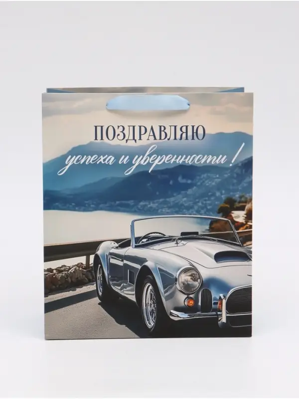 Пакет ламинированный &laquo;Поздравляю&raquo;, ML 23 &times; 27 &times; 11,5 см