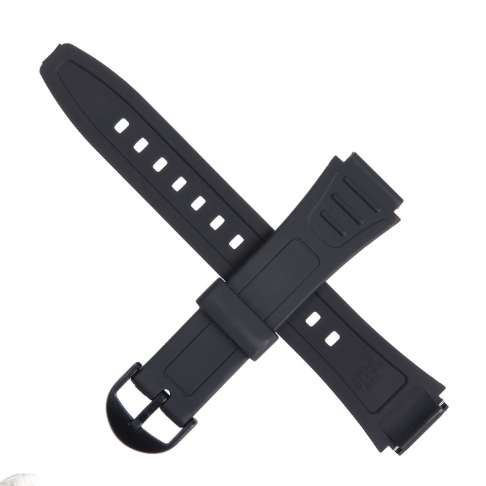 Ремешок для часов 18 мм GSHOCK W800, силикон, l-23.5 см, черный Ремешок для часов 18 мм GSHOCK W800, силикон, l-23.5 см, черный