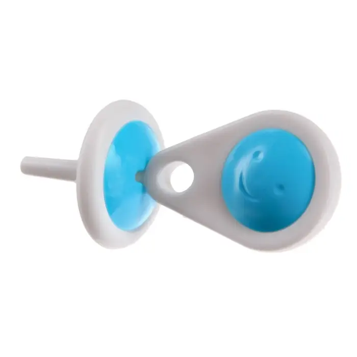 Заглушка для розетки Крошка Я, с ключом, набор 6 шт., белый