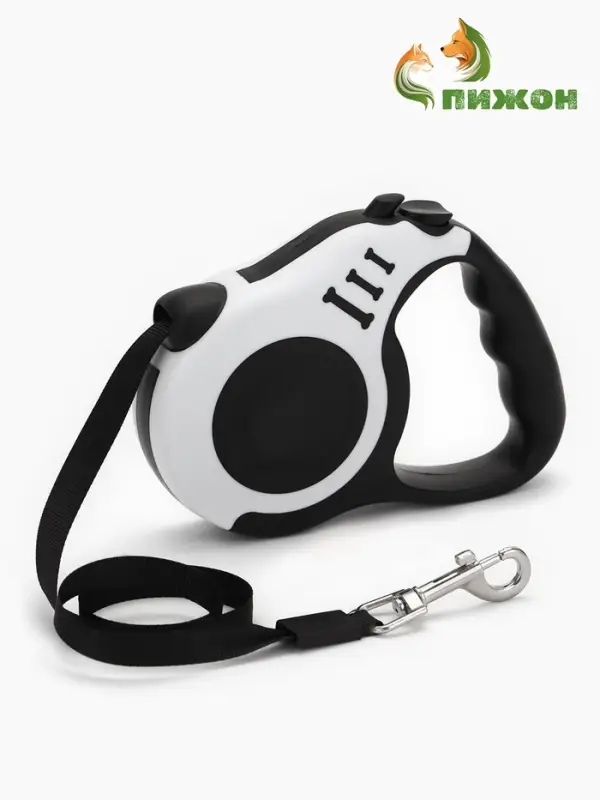 Рулетка "Зарница" , 3 м, до 11,5 кг, чёрно-белая