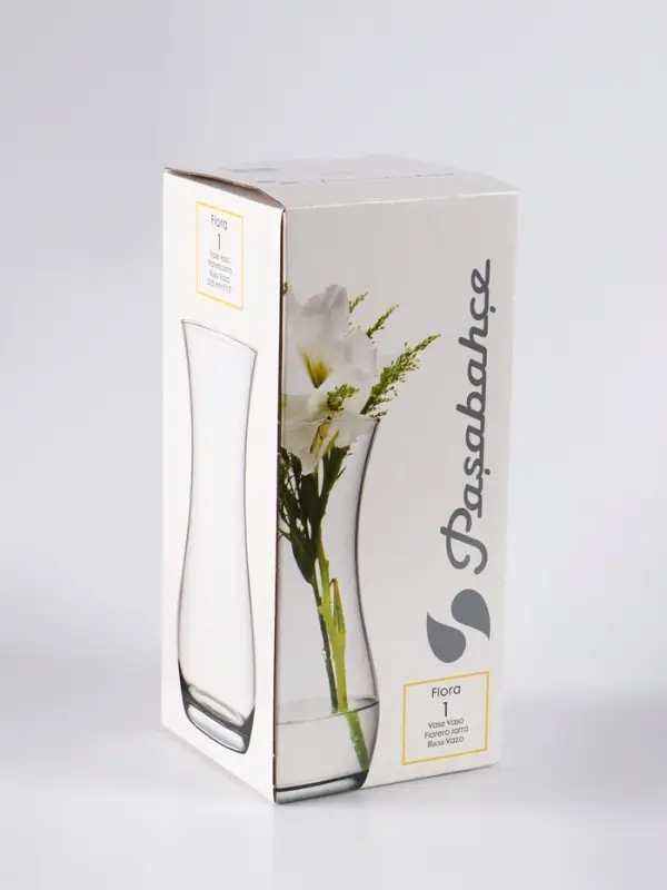 Ваза &laquo;Сфера&raquo;, h=26 см, стекло, белая