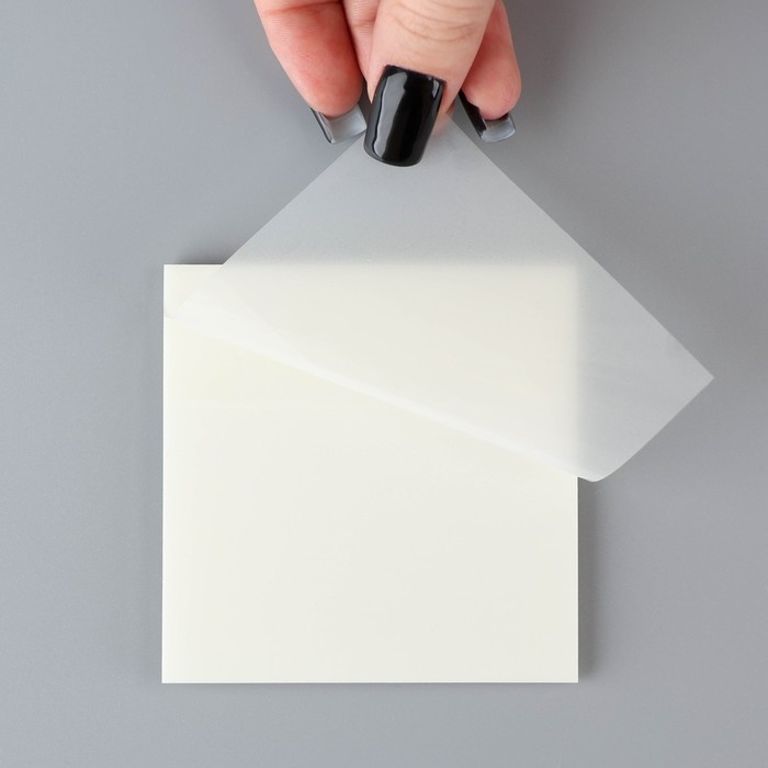 Прозрачные стикеры с липким слоем 75х75мм, 50 листов ArtFox Прозрачные стикеры с липким слоем 75х75мм, 50 листов ArtFox