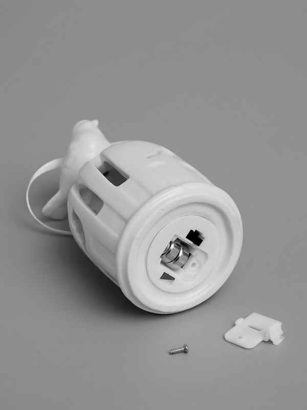 Подвеска светодиодная Подвеска светодиодная "Птичка" 5.8х5.8х11 см, 1 LED, LR44x3(в компл.), свечение тёплое белое