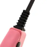 Плойка Luazon LW-20, 35 Вт, керамическое покрытие, d=12 мм, 180&deg;С, розовая