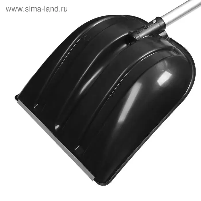 Лопата пластиковая, ковш 420 × 410 мм, с алюминиевой планкой, алюминиевый черенок, «Белый Медведь» Лопата пластиковая, ковш 420 × 410 мм, с алюминиевой планкой, алюминиевый черенок, «Белый Медведь»