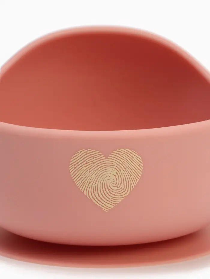 Тарелка детская на присоске и ложка, розовый, Mum&Baby Тарелка детская на присоске и ложка, розовый, Mum&Baby